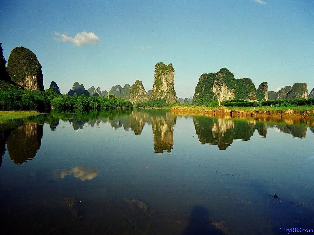 中国桂林-桂林山水甲天下