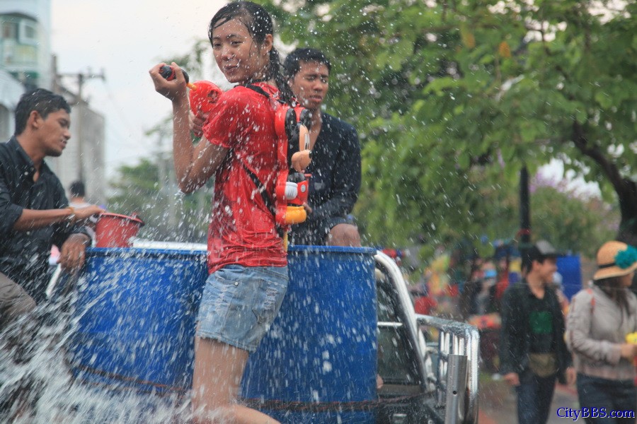 2014_ChiangMai_Songkran_泰国清迈宋干节