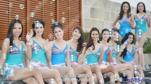 40位参加2015年的清迈小姐选美