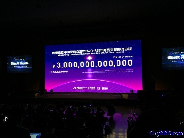 阿里2016财年交易总额破3万亿元 该如何看待