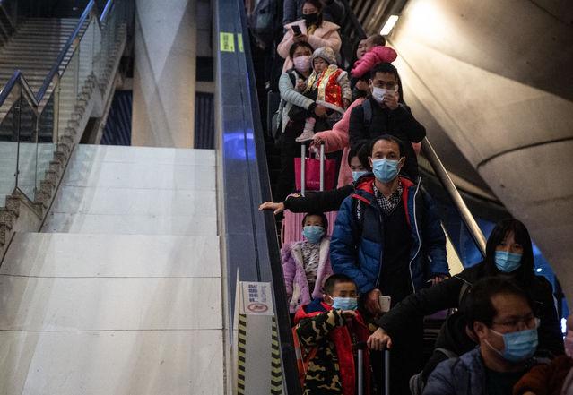 多图直击肺炎疫情下武汉火车站华南海鲜市场