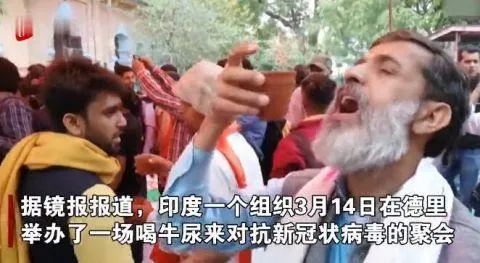 喝牛尿涂牛粪、围殴医护人员，印度疫情如何4.jpg