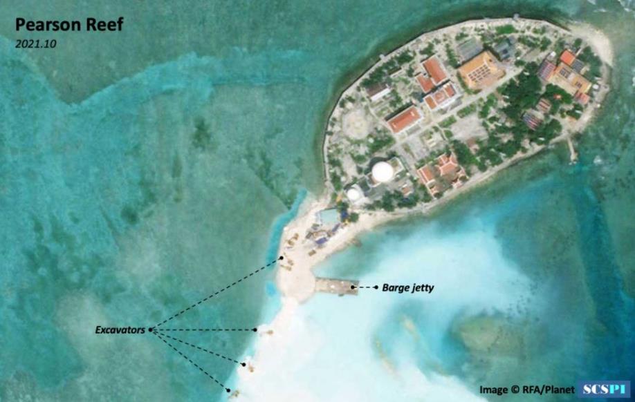 火箭弹可瘫痪永暑礁海空港