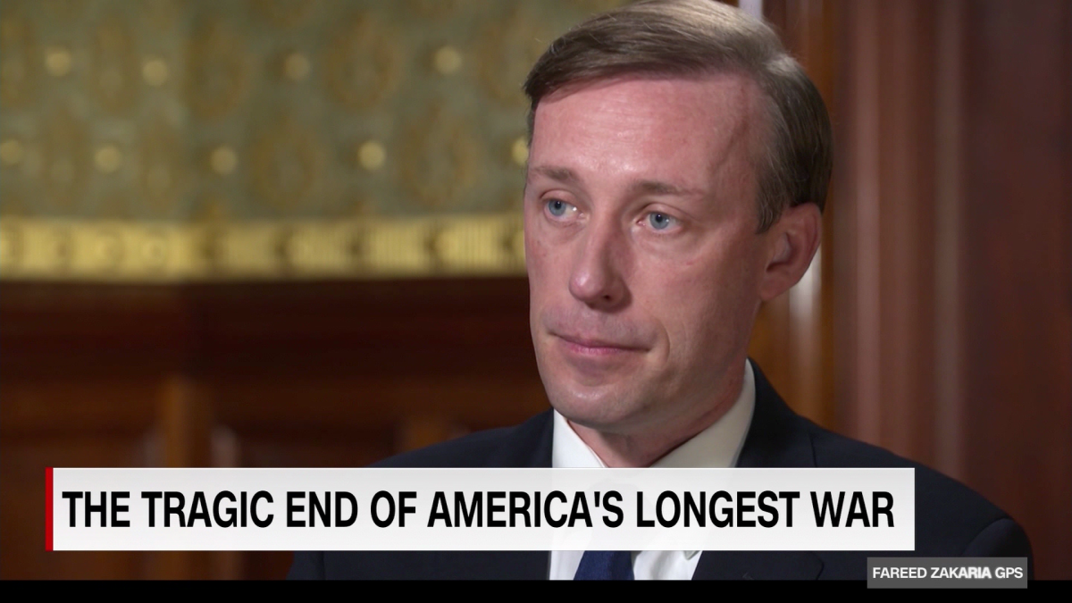 接受CNN专访的沙利文接受CNN专访的沙利文