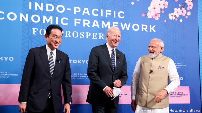 印太国家同美国一道启动IPEF贸易谈判