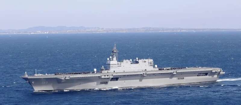 日本海上自卫队“出云”号直升机护卫舰
