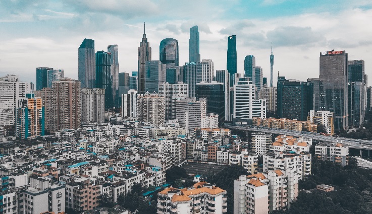 广州市主要分为三大板块