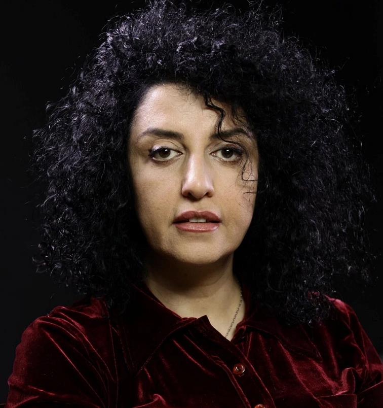 2023年诺贝尔和平奖得主伊朗记者兼人权斗士穆哈玛迪（Narges Mohammadi）
