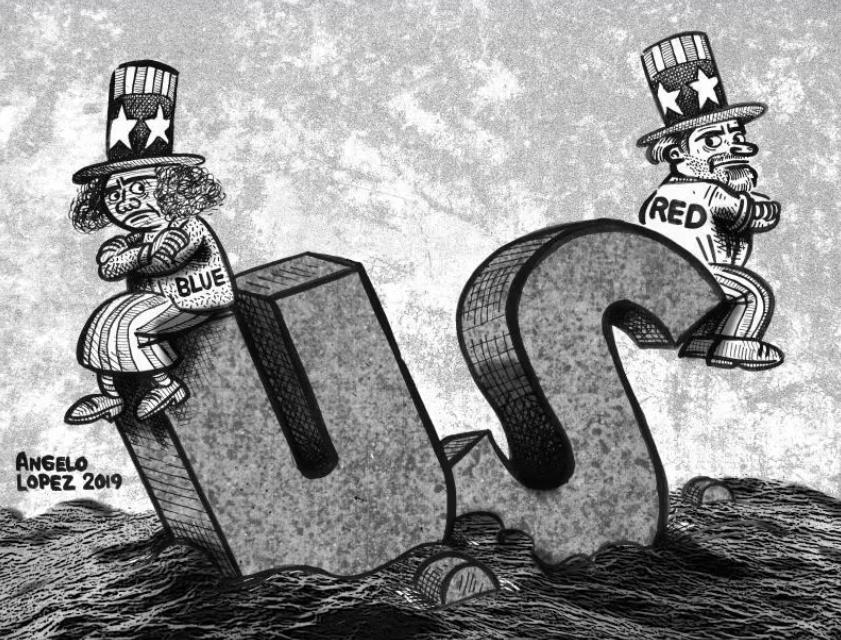 美国两党分裂