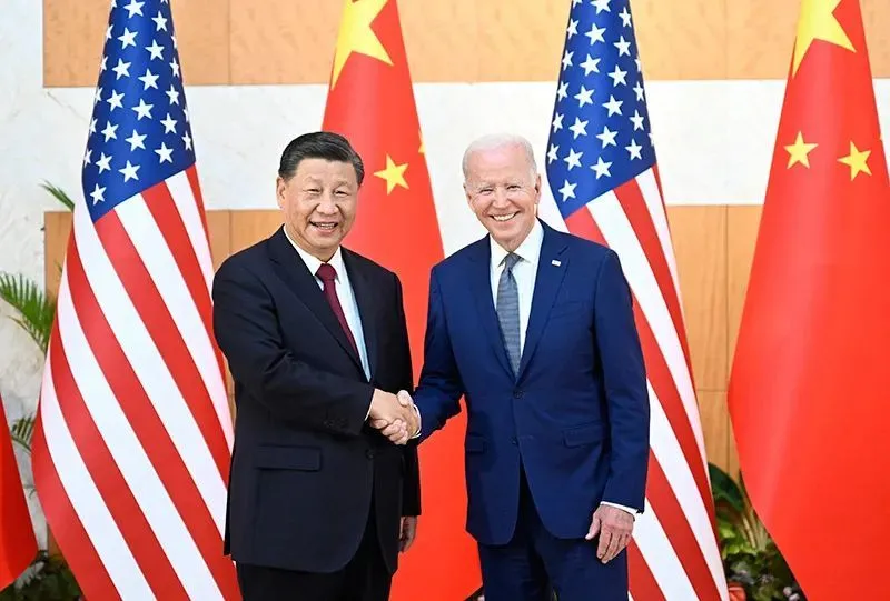 国家主席习近平在印度尼西亚巴厘岛同美国总统拜登举行会晤