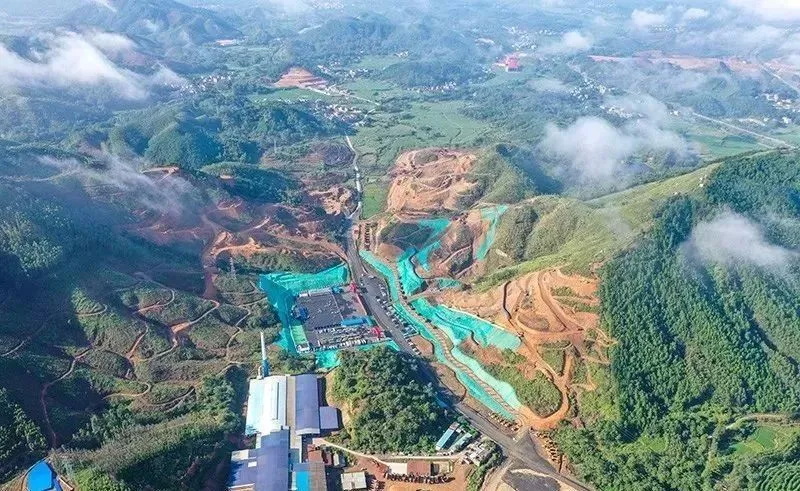 平陆运河马道枢纽建设现场