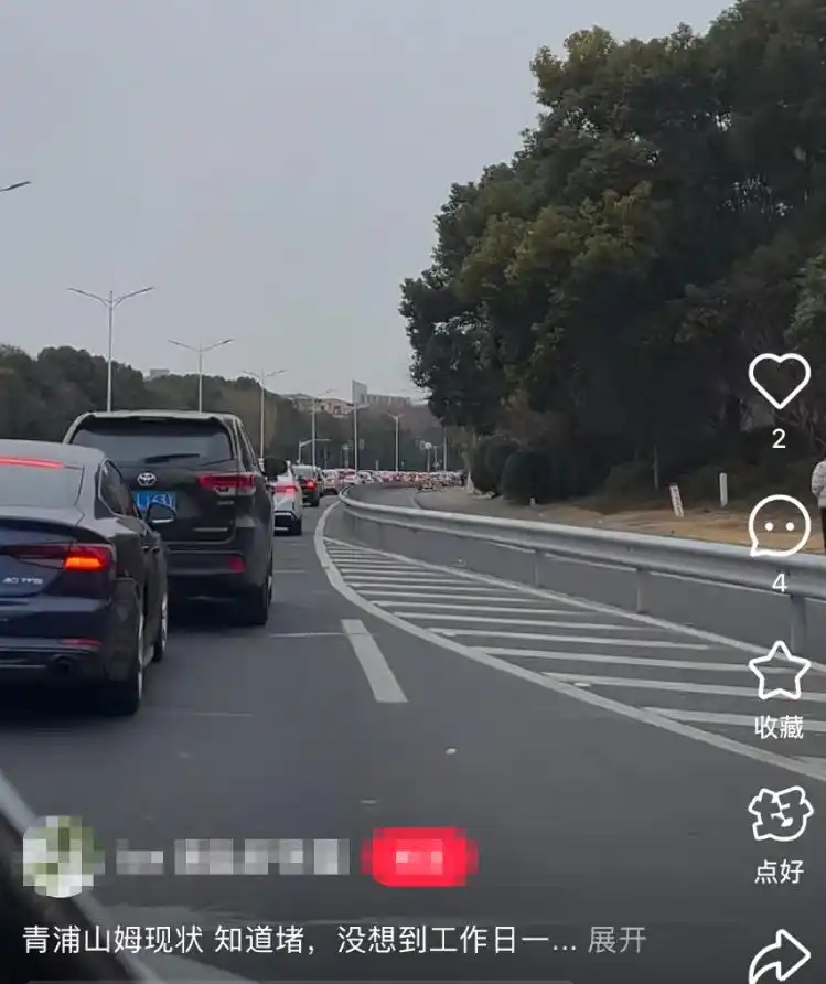青浦山姆堵车也早早开启