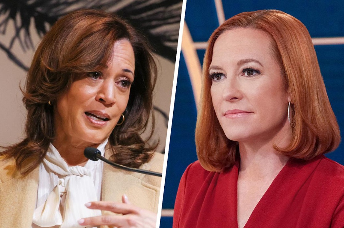 珍·普萨基 (Jen Psaki) 就哈里斯对特朗普关税的警告发表讲话