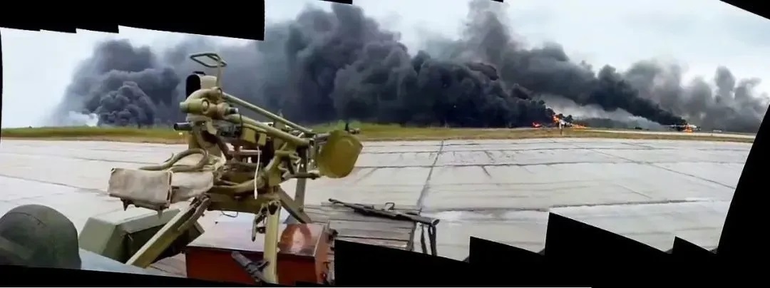 乌克兰宣布对俄境内四座战略级空军基地发动了大规模特工+无人机袭击