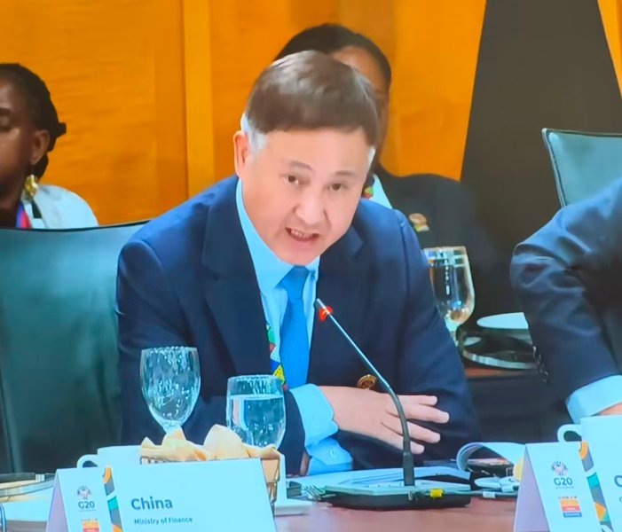 潘功胜出席二十国集团财长和央行行长会议